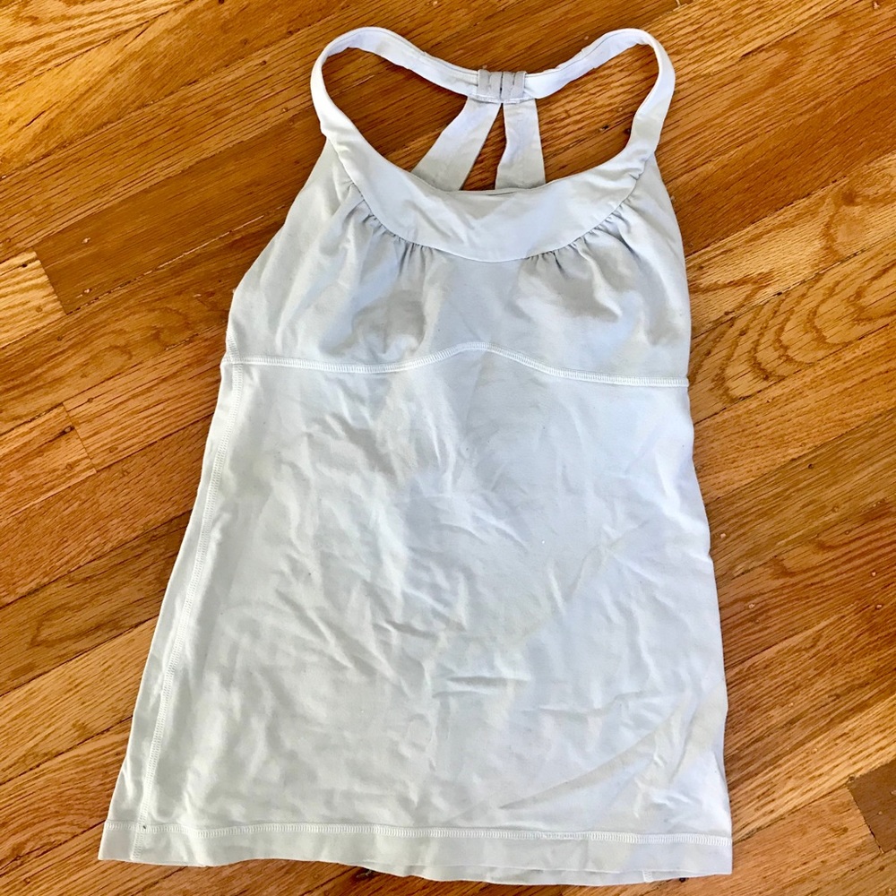 Lululemon white tank top